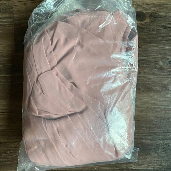 Azazie‎ sz 6 pink Arabella Allure maxi long ball gown  NWT - Picture 6 of 6